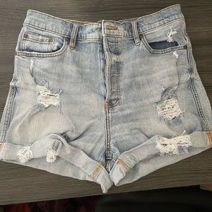 High Waisted Shorts Large